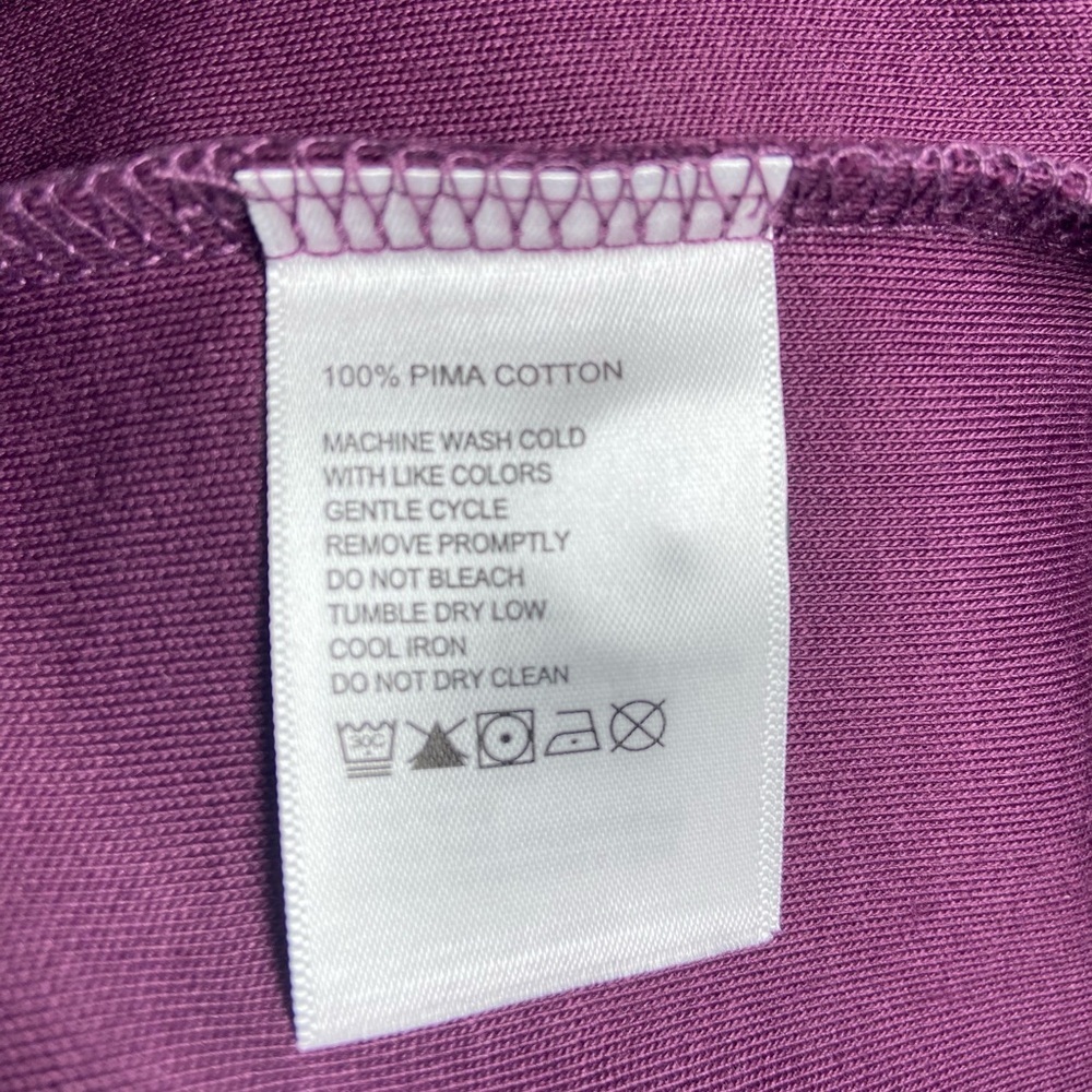 Tommy Bahama • Size S • Men’s Rum Berry Purple Martinique Shawl Sweatshirt - Picture 9 of 9